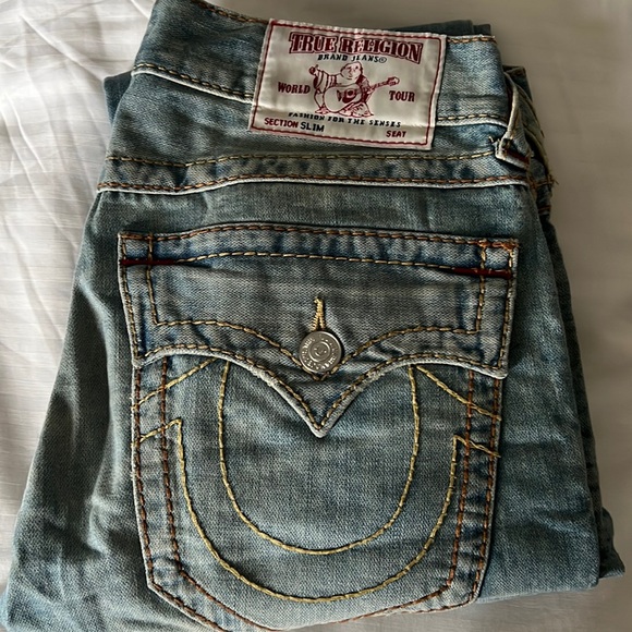TRUE RELIGION SLIM JEANS...SIZE 30 (MENS) - Picture 10 of 10